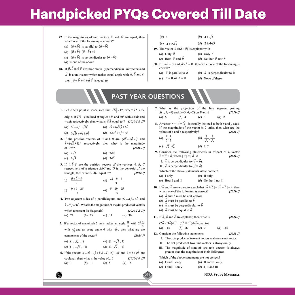 Shaurya NDA Book 2027 – NDA/NA Mathematics | Latest 2026 Solved Paper | Chapterwise Theory, Solved Examples, Practice Exercises | For National Defence Academy & Naval Academy
