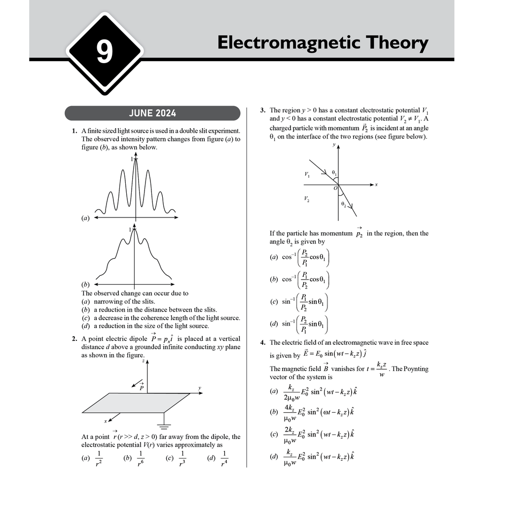 CSIR - NET Recap Physical Sciences Chapterwise & Yearwise Previous Years Solved Papers (2025-2015) PYQ Latest December 2024 Paper Covered l TIFR, JEST, GATE and IIT JAM Exams