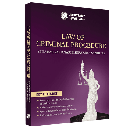 Judiciary Law of Criminal Procedure | Complete Guide For Judicial Service Exam Prep | Case Laws, Legal Maxim, In-Depth Coverage of Key Concepts & Detailed Analysis