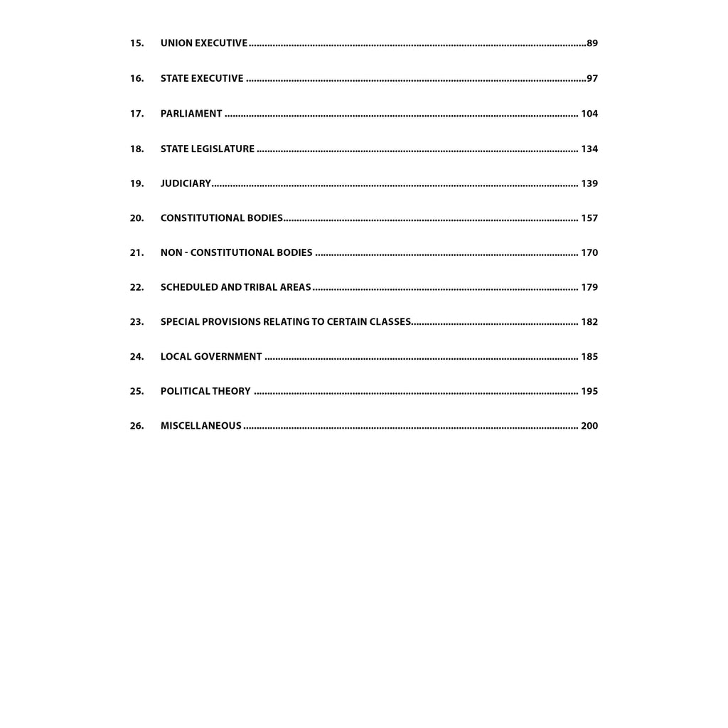 PW UPSC Mission Prelims Indian Polity Question Bank Chapterwise Topicwise | 700+ Handpicked Questions & Important Topics Covered with Detailed Explanation