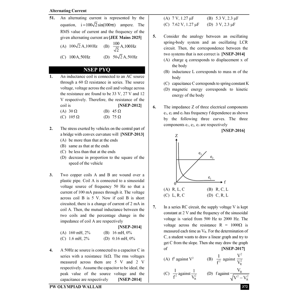 Olympiad Wallah NEET-Olympiad Excellence Class 11 Physics (Part 1 & 2) For 2026 | For NSEP, NEET, INPhO & IPhO Exam | Expert Crafted Content | PYQ, Challenging Problems with Detailed Solutions