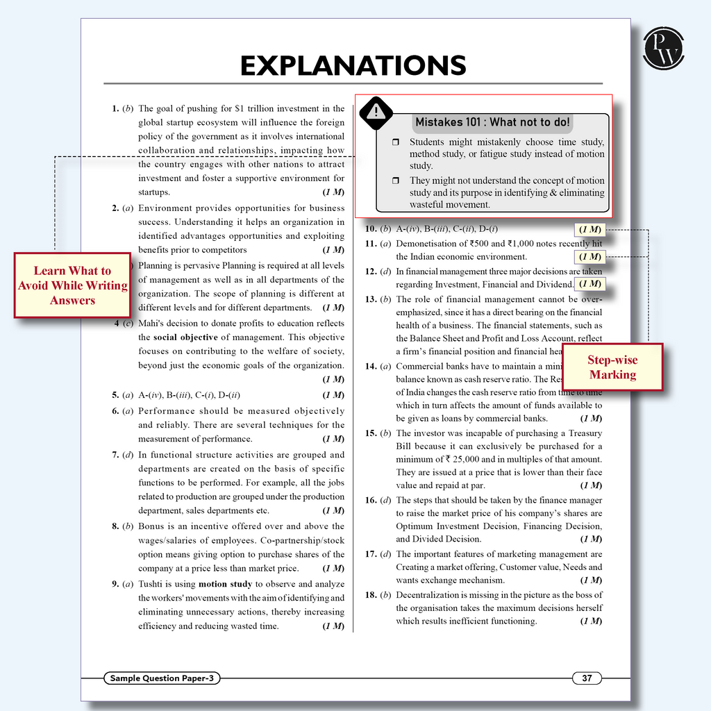 PW CBSE Class 12 Commerce Stream Combined 30 Sample Papers For 2025-2026 Board Exams l Business Studies, Accountancy, Economics, Mathematics, English, Applied Maths