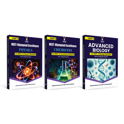Excellence For NEET & Olympiad Class 11 Part-2 Physics, Chemistry, Biology Modules with Solutions Combo Set of 3 Books (2026 Edition)