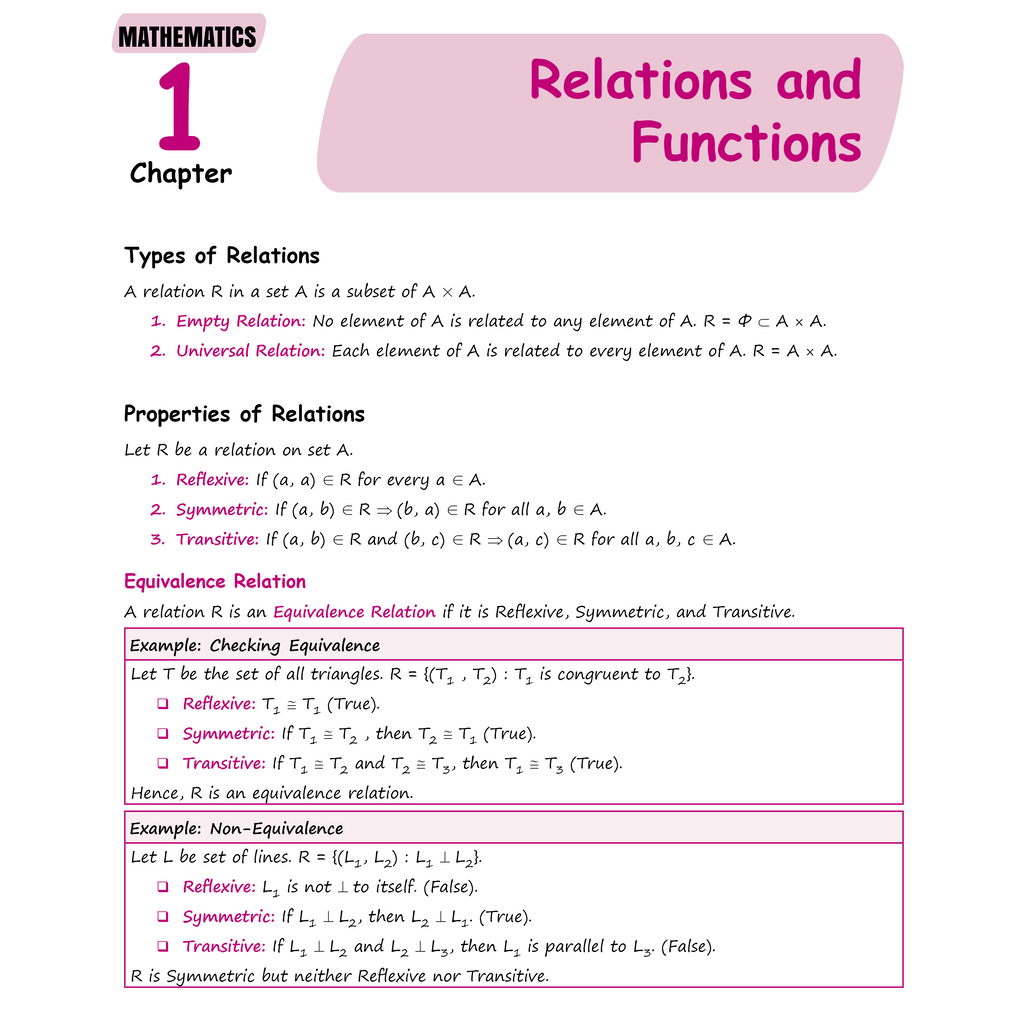 CBSE Class 12 Chapter-wise Topper's Handwritten Short Notes for 2027 Board Exams | Physics, Chemistry, Biology & Mathematics | Important Formulas, Equations & Diagrams
