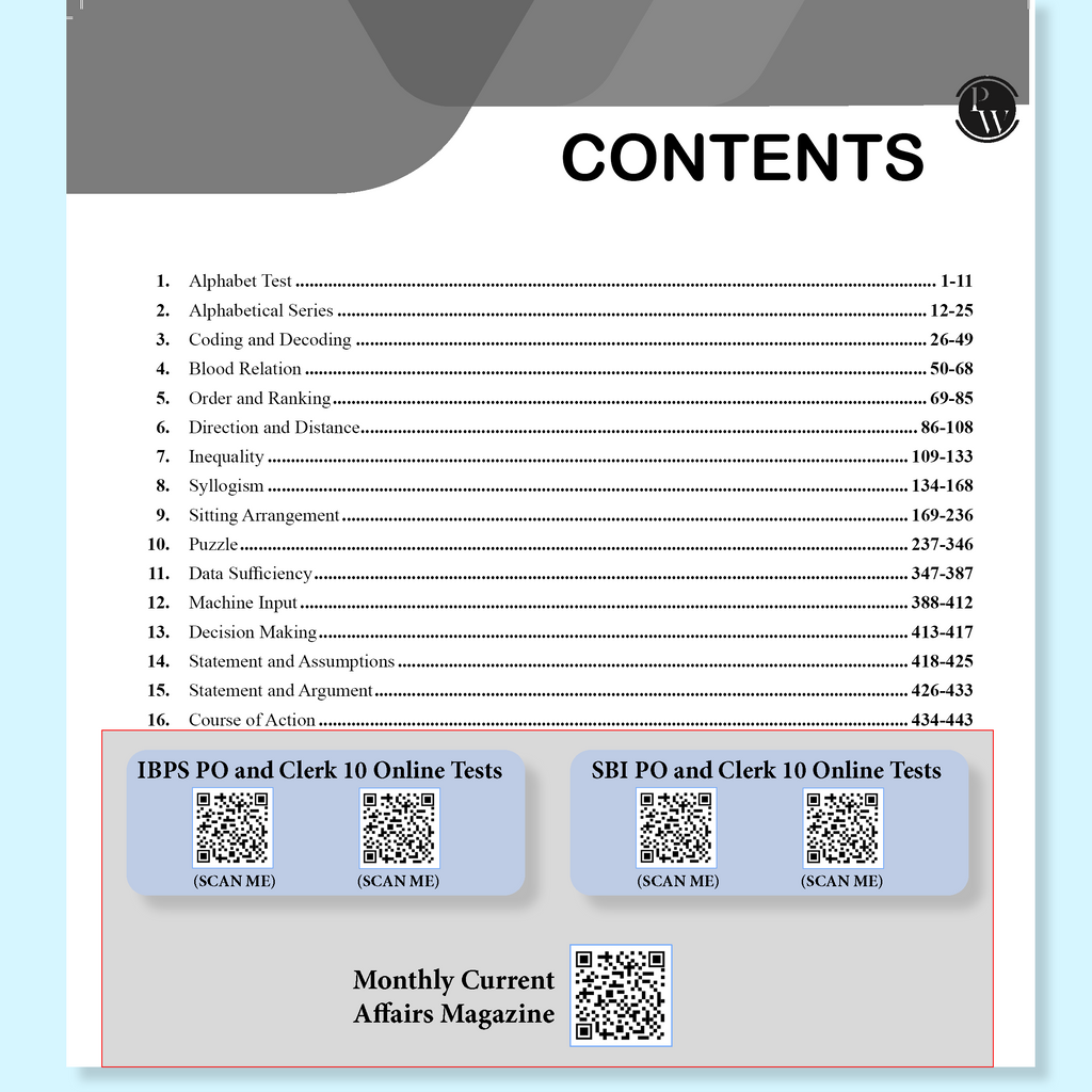 PW KYC Quantitative Aptitude, Reasoning Ability and English Language Combo Set of 3 Books For SBI PO, Clerk, IBPS PO, Clerk, RRB, PO, Clerk, RBI & Other Banking Exams 2025- 26
