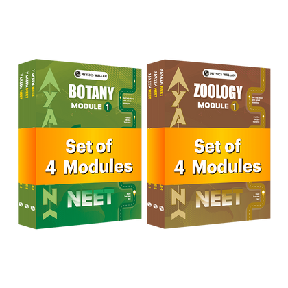 PW Yakeen For NEET Droppers Botany and Zoology Modules with Solutions Combo Set of 8 Books (2026 Edition)