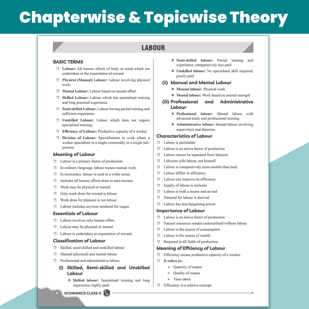 PW ICSE Class 10 Question & Concept Bank Economics for 2027 Exam | Chapterwise & Topicwise By Kunal Sir & Sameer Sir | Solved PYQs | 40% Competency & Application Based Practice Questions