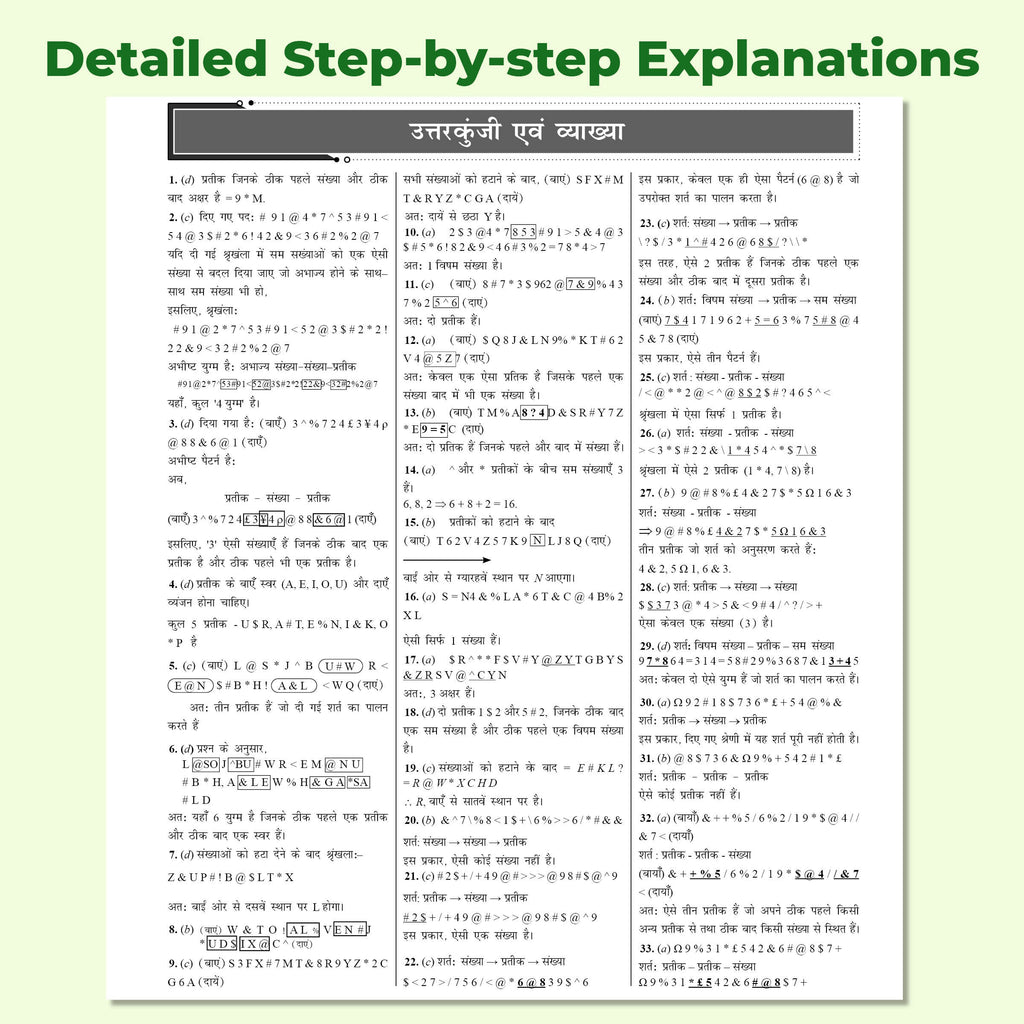Railway Game Changer Reasoning (Hindi) 6000+ PYQ For 2026 Exams | Chapter, Topic & Exam-wise Past Year Questions (PYQs) | Group D, NTPC G, NTPC UG, RPF, ALP CBT-1 Exams
