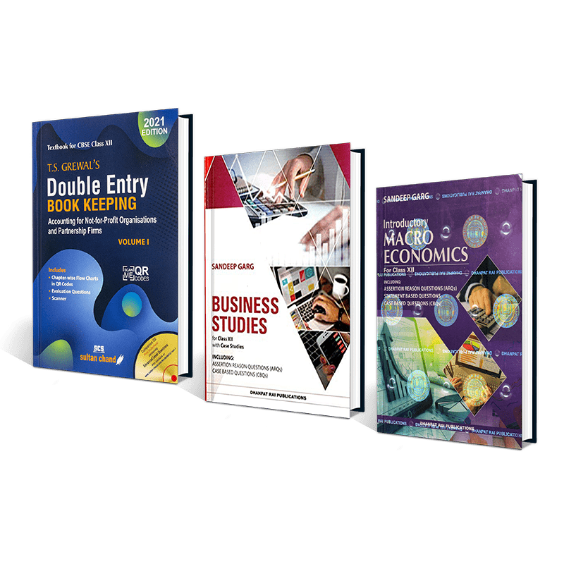 Commerce Class 12th Combo 3 books