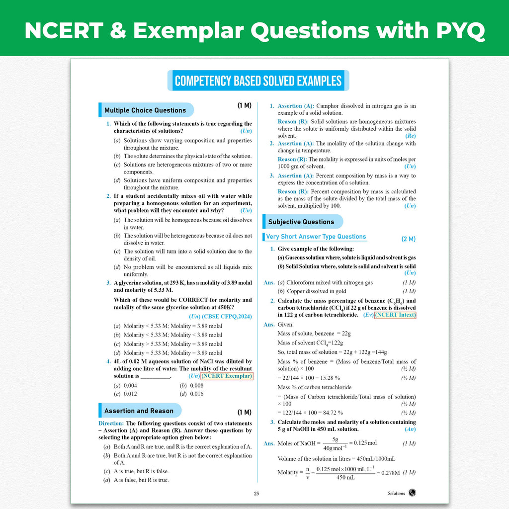 CBSE Question & Concept Bank (QCB) Class 12 Physics, Chemistry, Mathematics and Biology COMBO Set of 4 Books Chapterwise & Topicwise Solved Questions For 2027 Exams