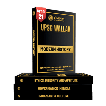 PWONLYIAS UPSC Wallah GS Combo Set of 21 For Civil Services Exam 2025 Latest Edition