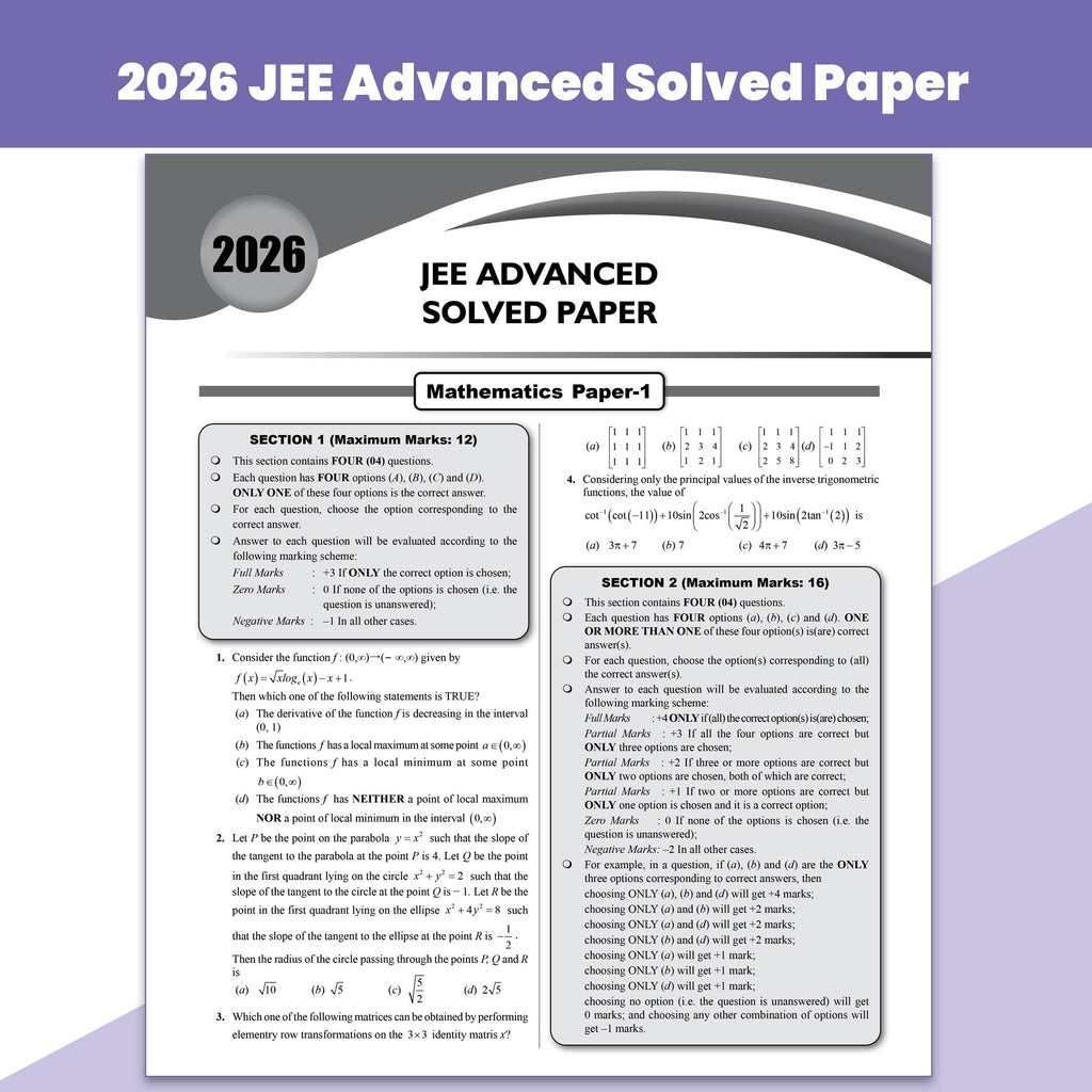 PW JEE Advanced 49 Years (2026-1978) with JEE Main 162 Sets PYQs (2026-2019) combo | Chapterwise and Topicwise Solved Papers For JEE Main & Advanced 2027 Exams