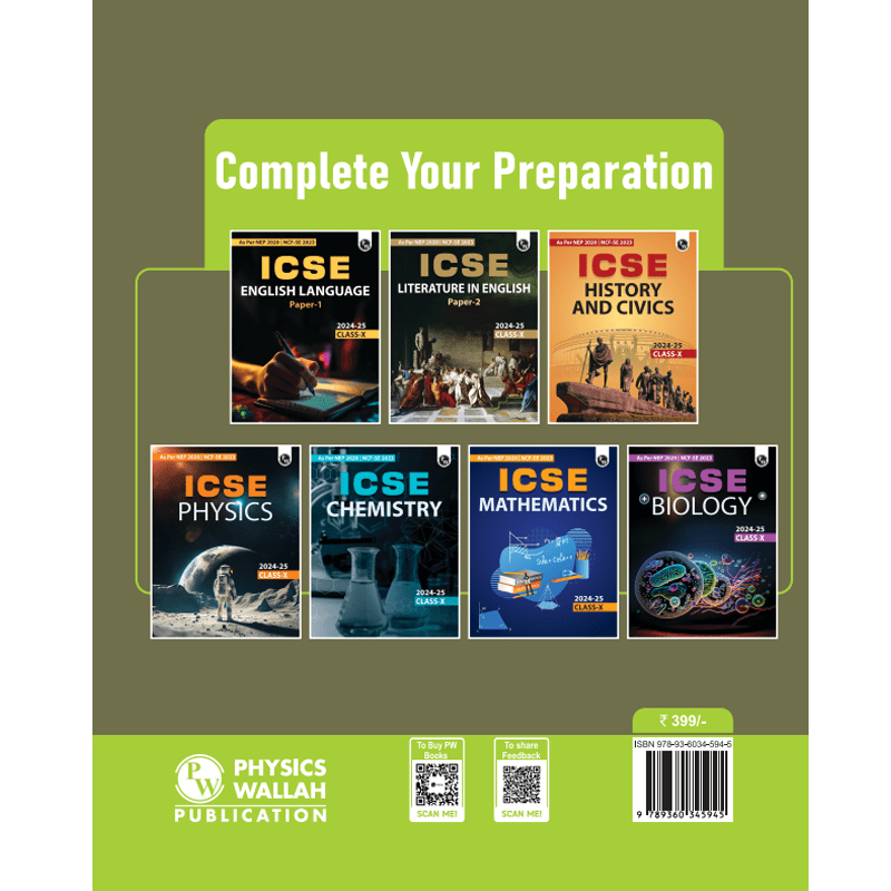 ICSE Class 10 Geography as Per Latest NEP For Exam 2024-25