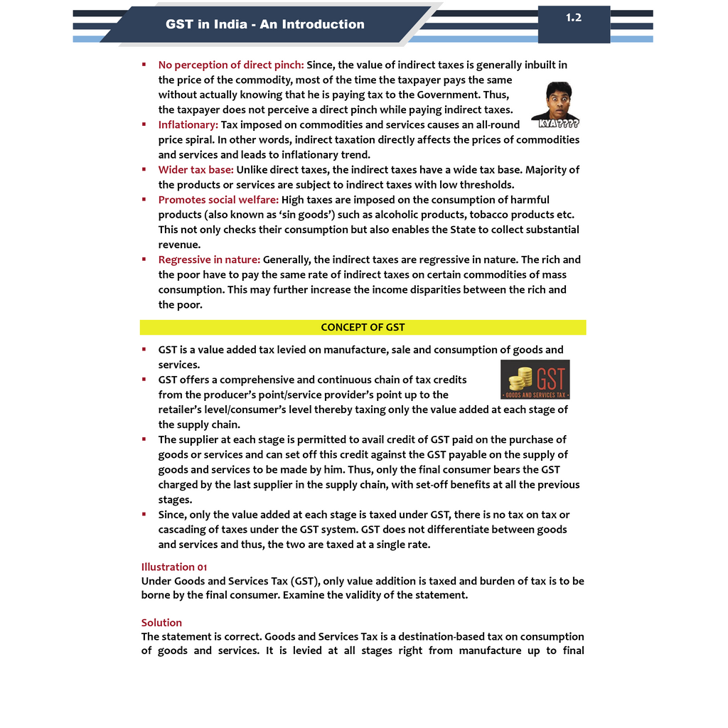 CA Intermediate Group 1 Goods and Services By CA Jasmeet Singh | Covering Theory, Exercise and Previous Years Questions & Solutions | Latest Syllabus For Jan 2027 Exams