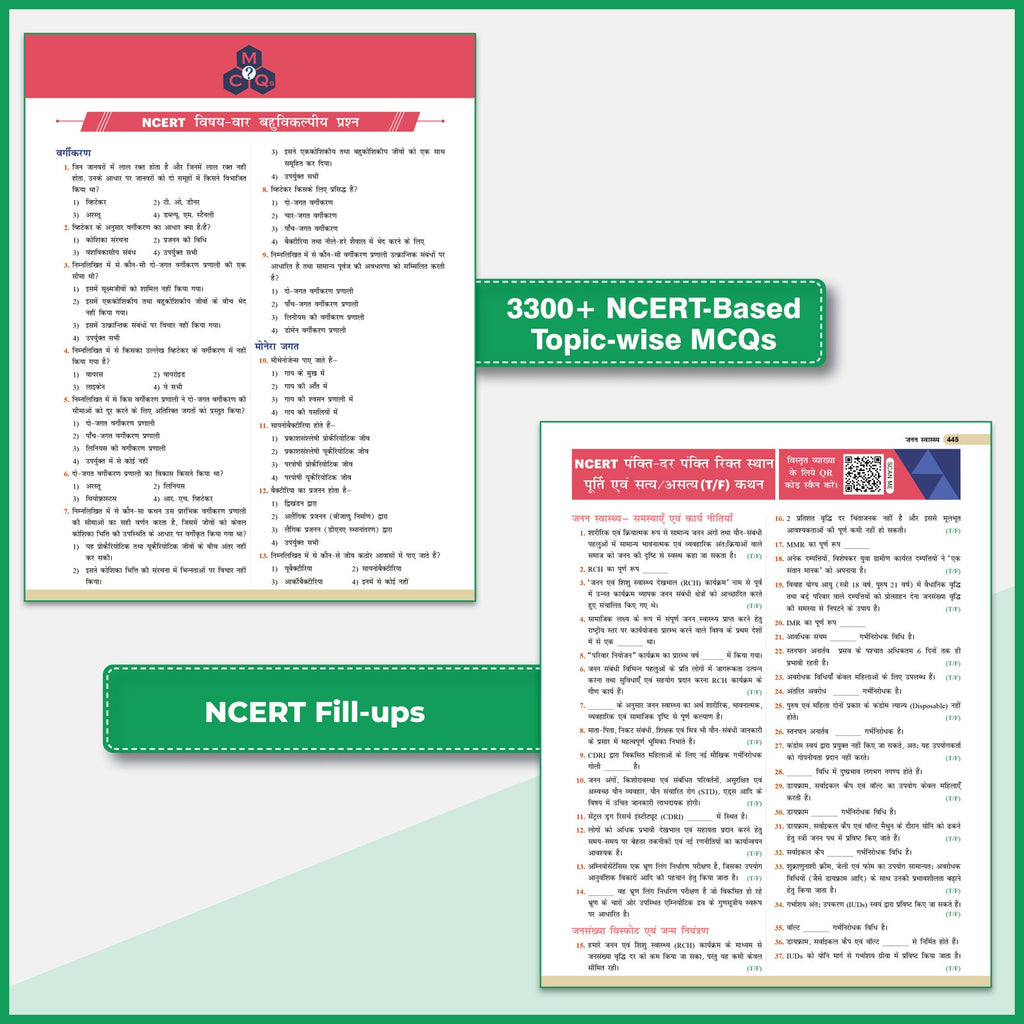 Objective NCERT Punch 1.0 Biology (Hindi Medium) For NEET 2027 By Pratham Nahara & Sunil Kumar Yadav | 6890+ NTA Based MCQs For End Time Preparation