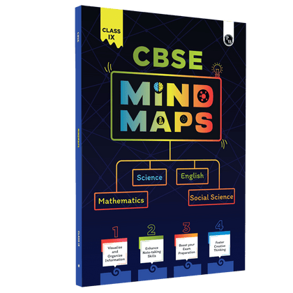 CBSE Class 9 Mind Maps Book For 2025 Board Exam l Mathematics, Physics, Chemistry, Biology, English and Social Science
