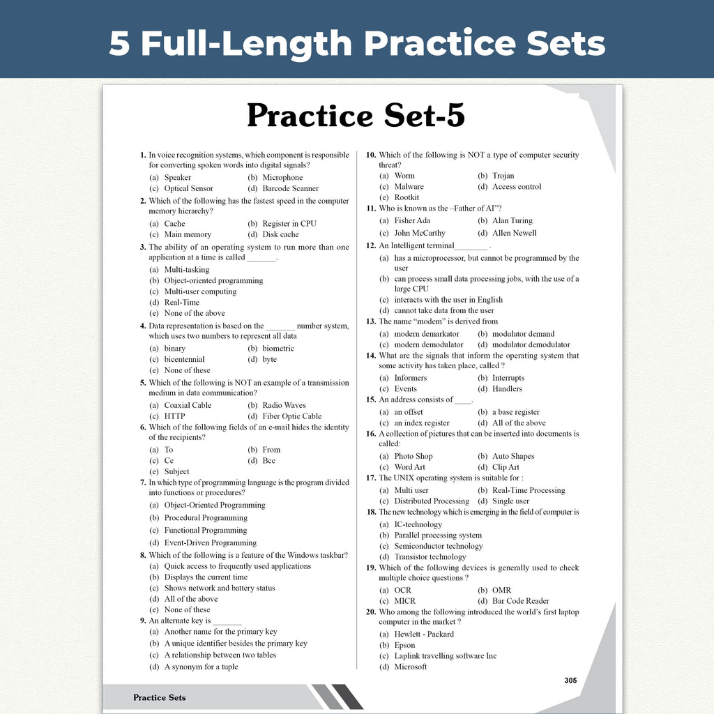 Computer Awareness Book 2026 | Chapterwise Theory and 2500+ Most Repeated Questions & PYQs By Bhagyshree Mam For Banking, Railway, RBI Clerk & Assistant, SSC, Delhi Police and Others Exams