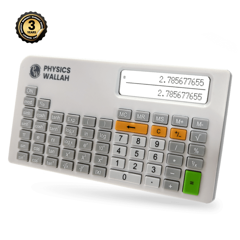 Scientific Calculator | Dot-Matrix LCD Screen | White