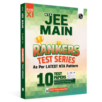 PW JEE Rankers Test Series 2026 Class 11 | 10 JEE Level Test Papers with Solutions | Past Year Analysis