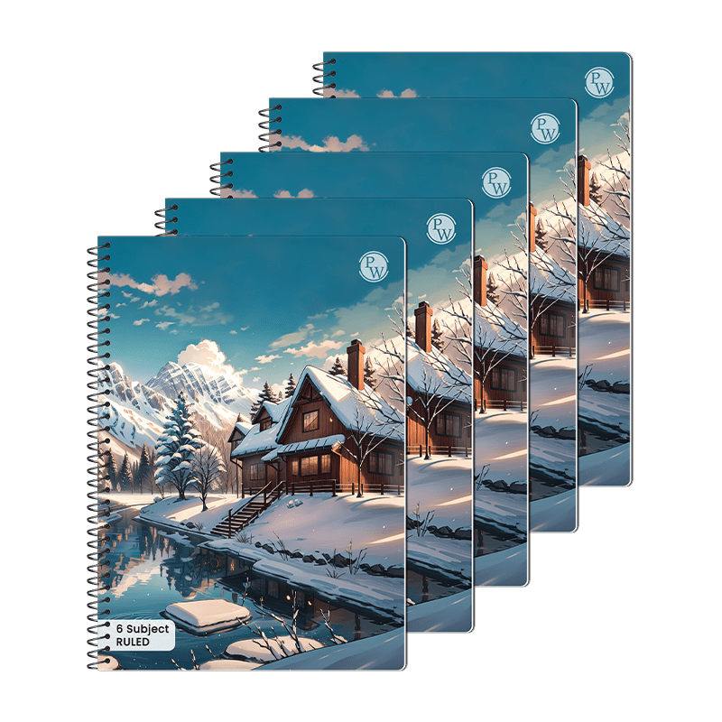 6 Subject Notebook 300 Pages