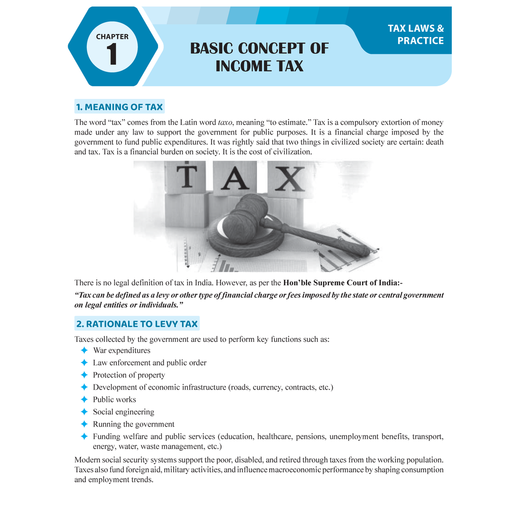 CS Executive Tax Laws and Practice (Direct Tax) Module II – Theory Book For 2025 Exams | Comprehensive Curriculum Coverage | Theoretical + Practical Questions