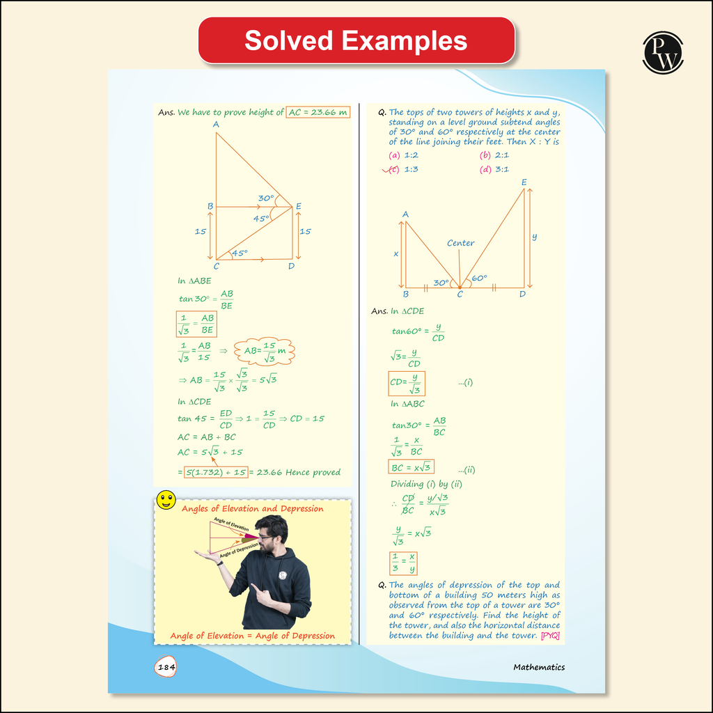CBSE Class 10 Mathematics Made Easy Handwritten Notes with Question & Concept Bank (QCB) Maths Standard By Ritik Mishra Combo Set of 2 Books For 2026-27 Board Exams