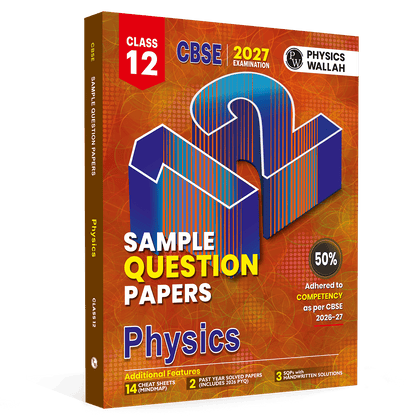 CBSE 12 Sample Question Papers Class 12 Physics For 2027 Board Exam (New Pattern) | 2026 Solved Paper, Chapterwise Mind Maps, Stepwise Marking