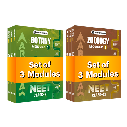 PW Arjuna For NEET Class 11 Biology Modules with Solutions Combo Set of 5 Books (2026 Edition)
