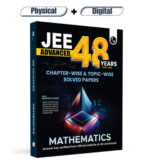 Digital-Book + 48 Years JEE Advanced Maths Chapterwise & Topicwise Solved Papers (1978-2025) | PYQ with Detailed Solutions | Previous Year Questions for IIT JEE Advanced Exam
