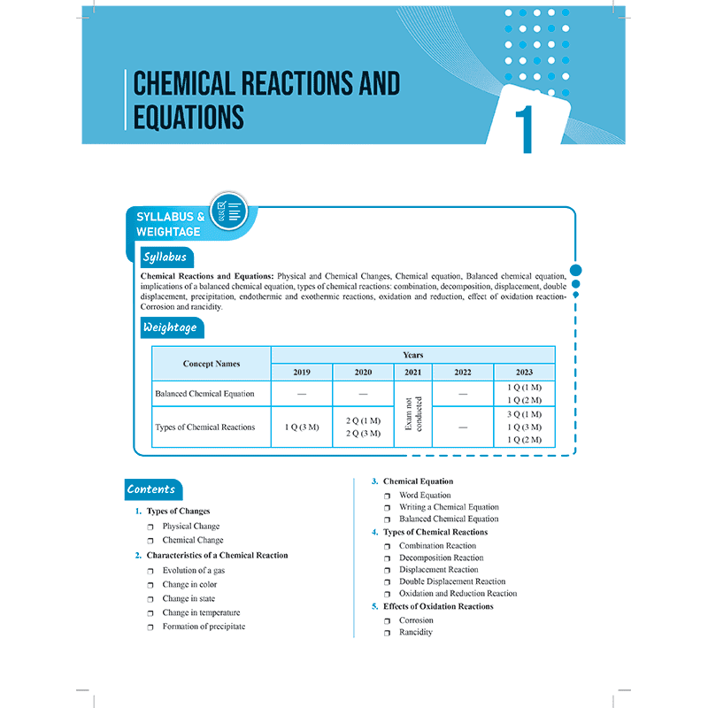 CBSE Class 10th Science Question & Concept Bank Chapterwise & Topicwise Exam 2023 - 2024 | Previous year paper covered