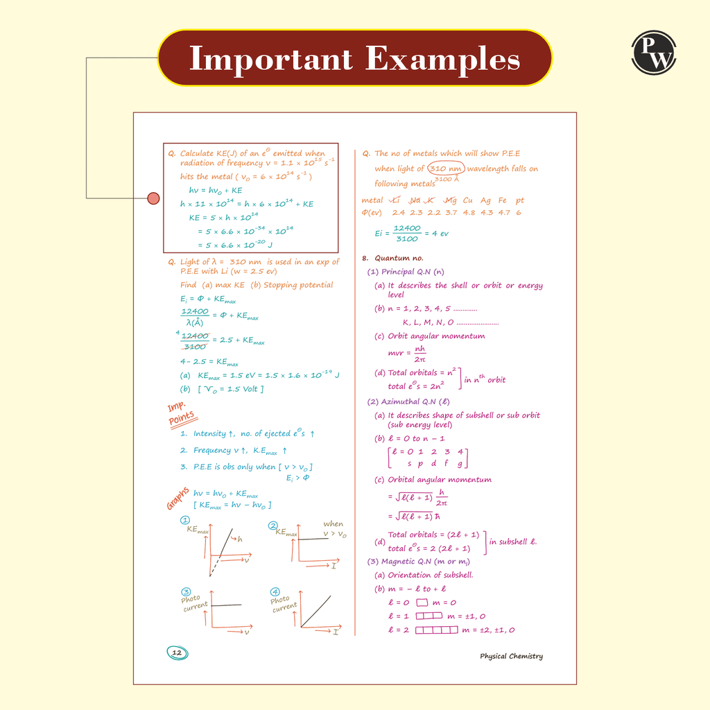 PW Med Easy Handwritten Notes Physics, Chemistry, Botany & Zoology For NEET/JEE and Board Exams 2026-27 | Flowcharts, Formulas, Tips & Tricks, Schematic Diagrams