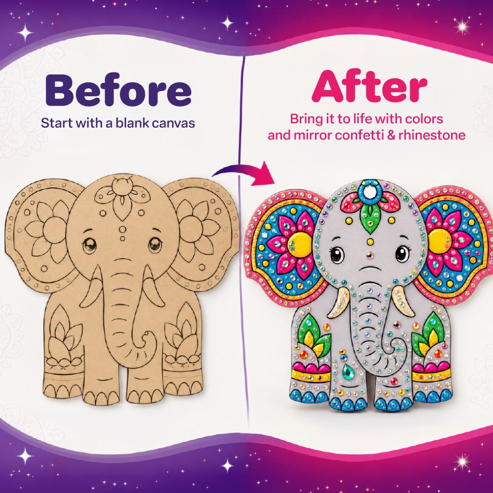 DIY Mandala Art Kit, Art & Craft Kit for Girls & Boys