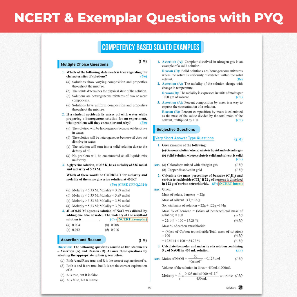 CBSE Question & Concept Bank (QCB) Class 12 Physics, Chemistry, Mathematics COMBO Set of 3 Books Chapterwise & Topicwise Solved Questions For 2027 Exams