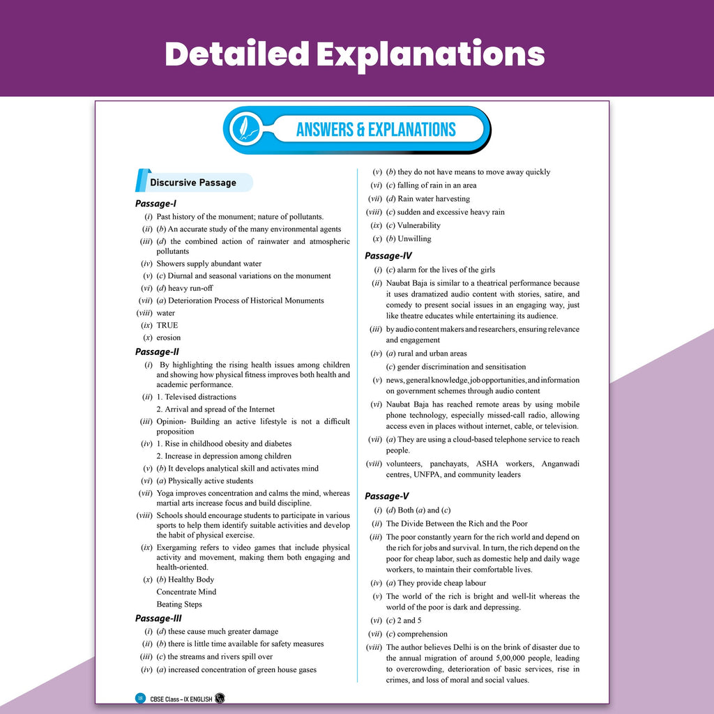 PW CBSE Class 9 English Kaveri New NCERT 2026-27 Question and Concept Bank with NCERT Textbook Solutions and Competency Based Questions