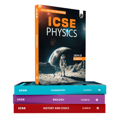ICSE Class 10th Mathematics, Physics, Chemistry, Biology, Geography, History and Civics, English Langauge Paper 1 & 2 (Latest Edition) Combo Set of 8 Books
