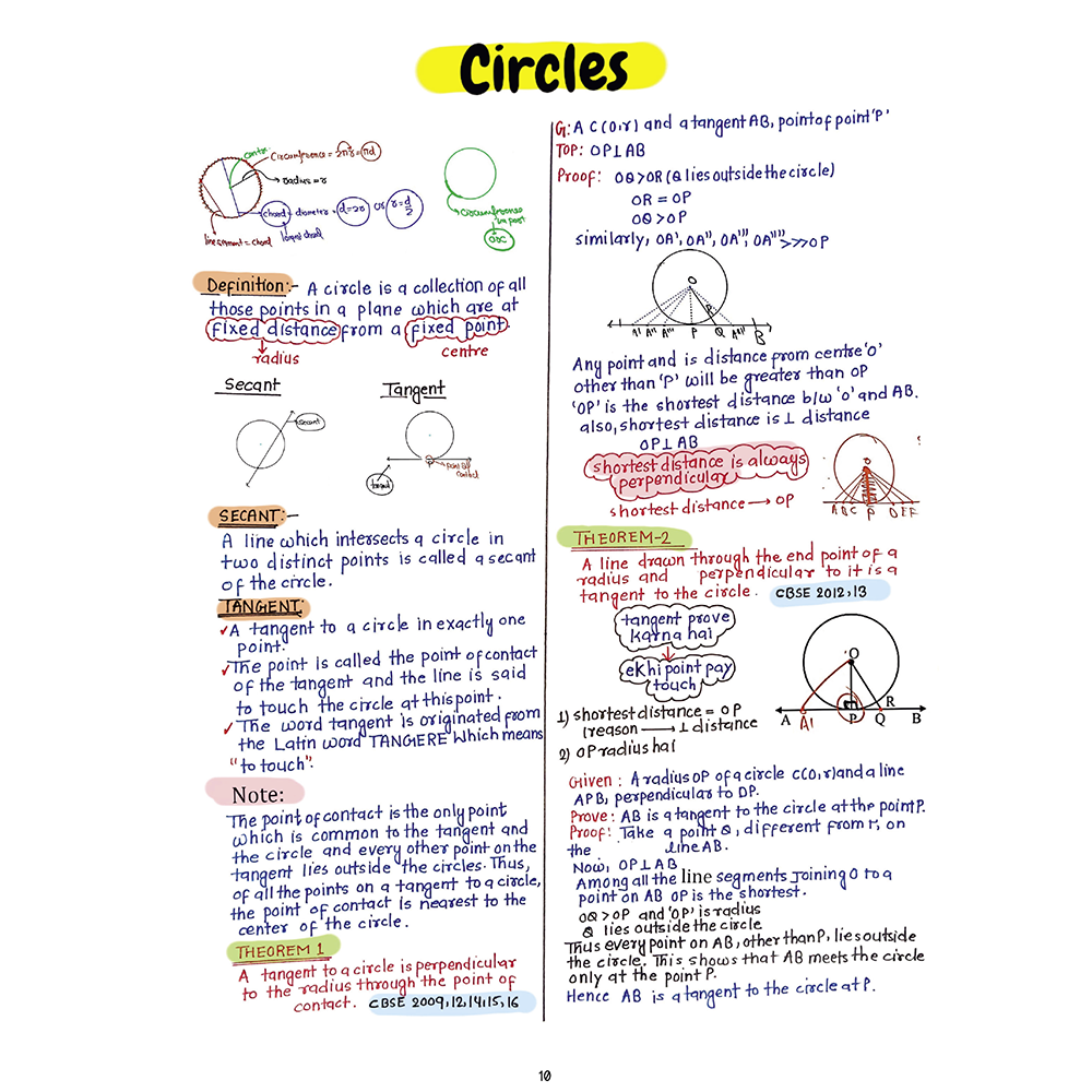 CBSE Class 10 Project 45 Science, Maths, Social Science Combo Set of 3 Books Quick Revision Notes For Board 2025-26 Exams | Handwritten Notes, Final Revision | Most Important Questions