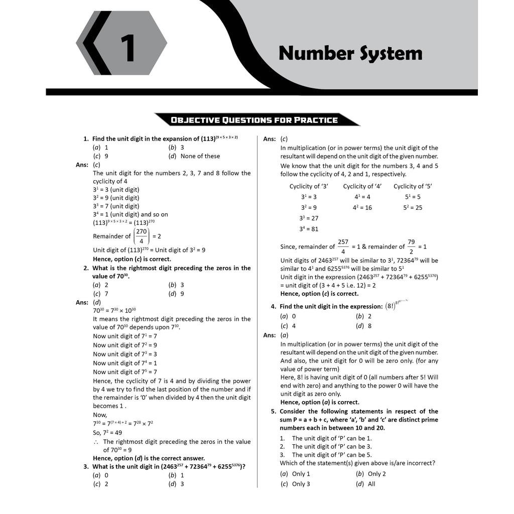 UPSC Mission Prelims CSAT Chapterwise Topicwise Question Bank | 620+ Handpicked Questions & Important Topics Covered with Detailed Explanation
