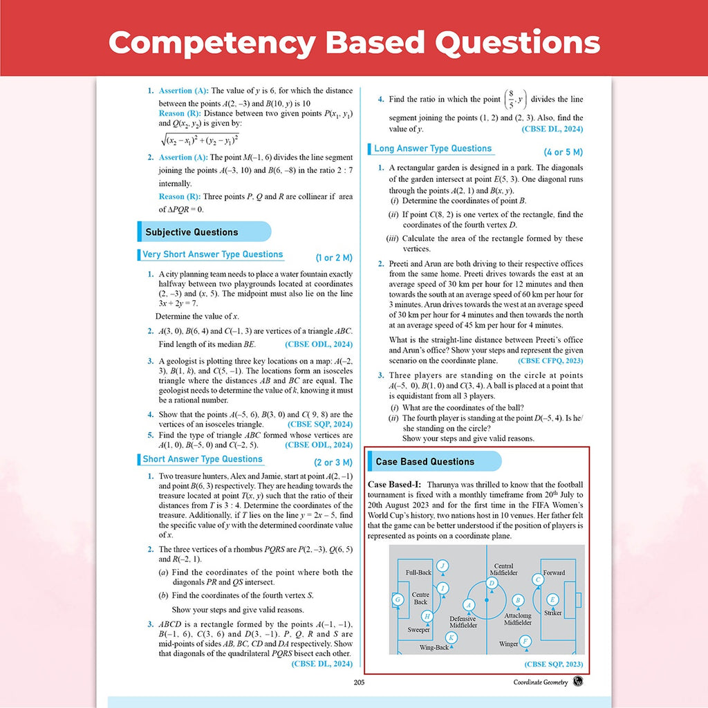 PW CBSE Question & Concept Bank (QCB) Class 10 Maths (Standard) Chapter-wise and Topic-wise Solved Questions By Ritik Mishra For 2027 Board Exams with 50% Competency Based Question