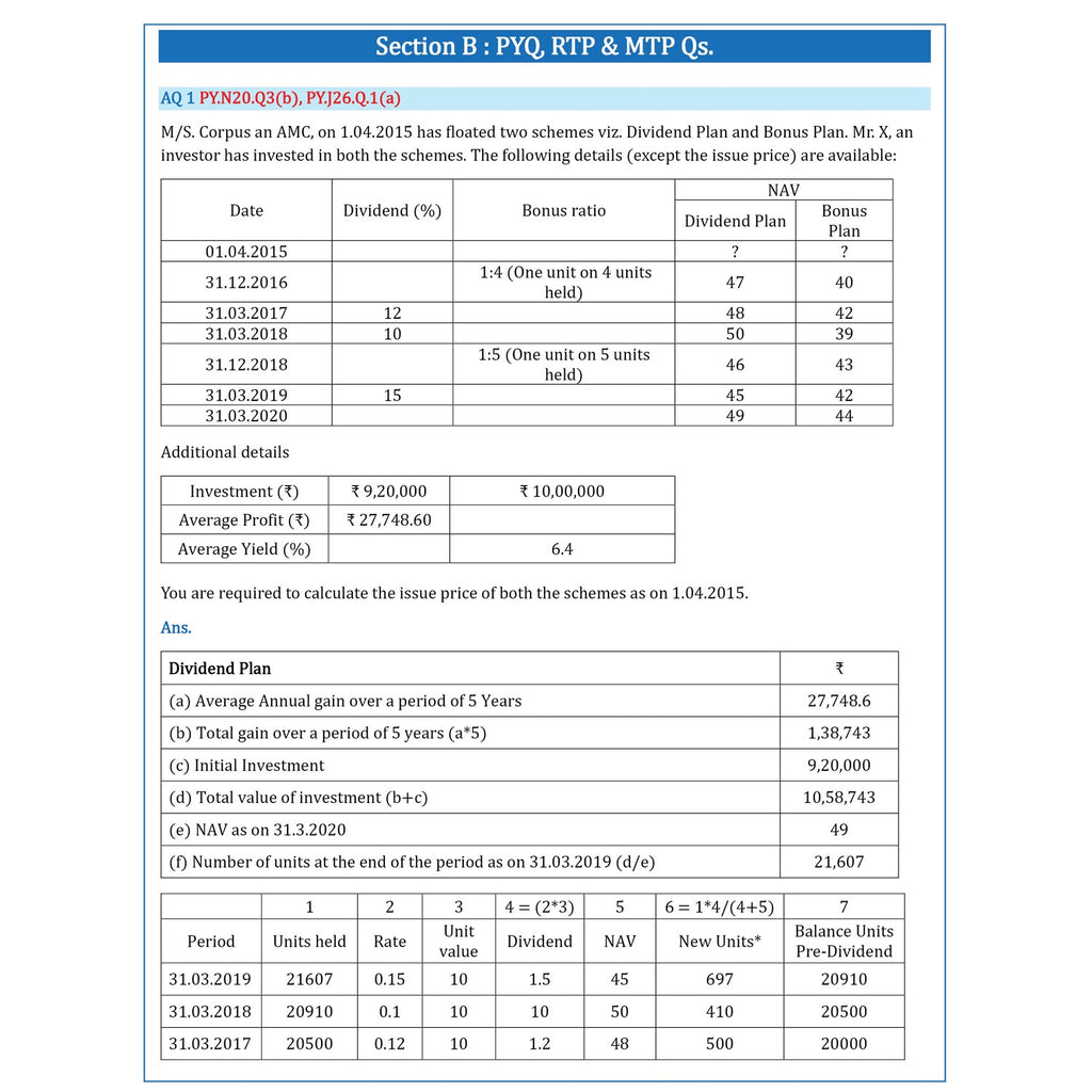 CA Final - AFM - Bundle of 2 Books (May 27 & Onwards)