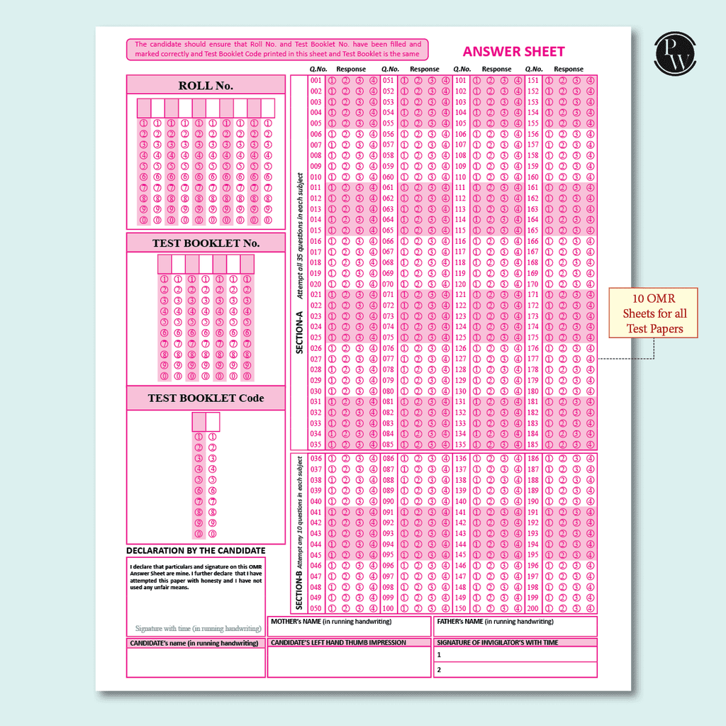NTA NEET Hindi Rankers Test Series 2025 Verified & Curated by Expert Faculties | 10 Full Syllabus (Class 11 & 12) | OMR Sheet, Solution Booklet with NCERT References