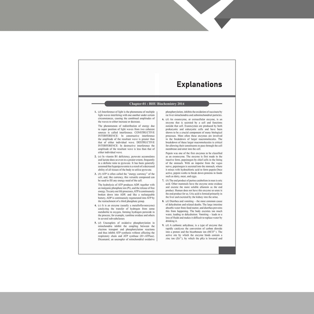 Mega Solution Series Biotechnology Biochemistry Microbiology Volume 3 by Debasish Kar For CUET-PG 2024-2025 Exams