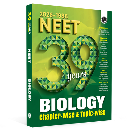 PW NEET PYQ 39 Years Biology For 2027 Exam | PYQ Deja Vu | Additional PYQs from Re-NEET and Other States | Chapterwise and Topicwise Solutions (2026-1988) with Highlighted Must Revise Questions