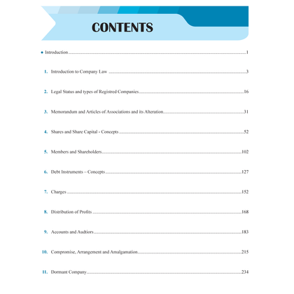 CS Executive Company Law Module-I Theory Books For 2025 Exams | Comprehensive Curriculum Coverage | Theoretical + Practical Questions
