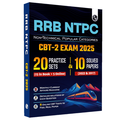 RRB NTPC CBT-2 (Non-Technical Popular Categories) 20 Practice Sets & 10 Solved PapersFor 2025 Exam English