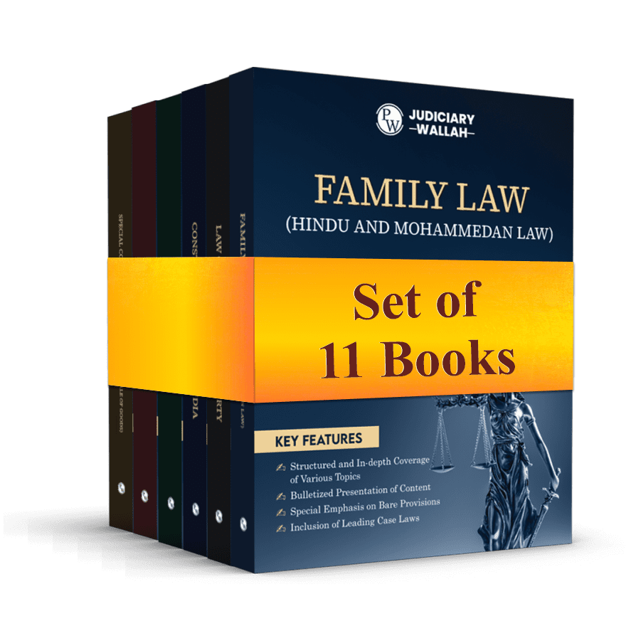 Judiciary Comprehensive Notes Combo Set of 11 books
