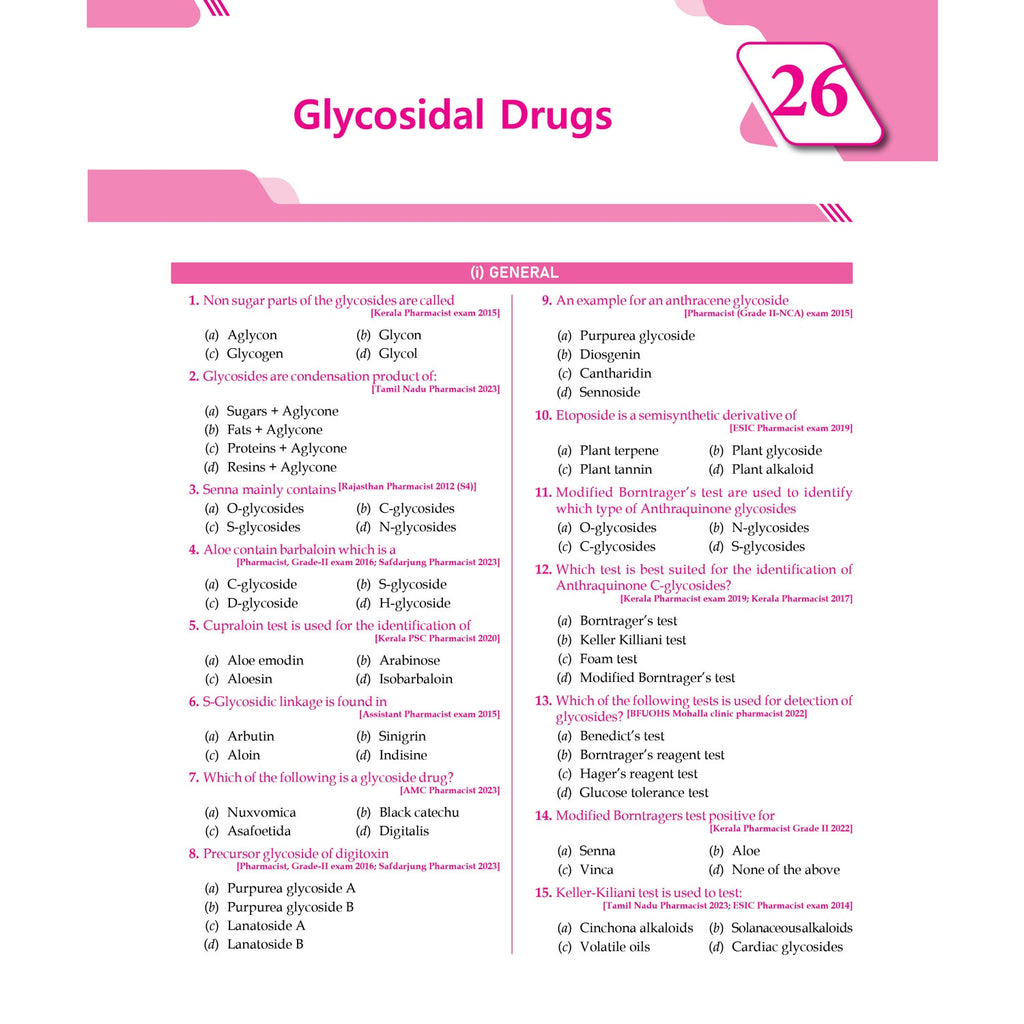 Pharmacist Pareeksha By Dr. Amit Verma | PYQs from 110 Previous Years’ Exams Papers, Subjectwise, Chapterwise & Topicwise 10,000+ MCQs With Detailed Explanations