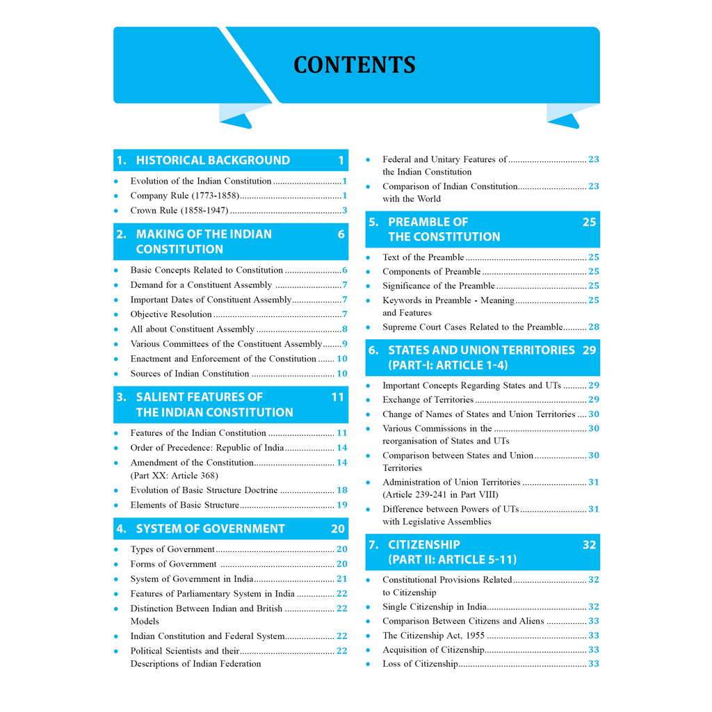UDAAN (Prelims Wallah Static) Indian Polity For 2025 Exams