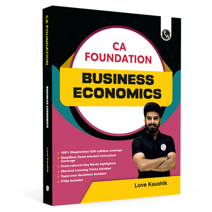CA Foundation Business Economics By Love Kaushik For September 2026 l Including Chapterwise ICAI Syllabus Coverage | Short Tricks & PYQs | Topicwise Questions
