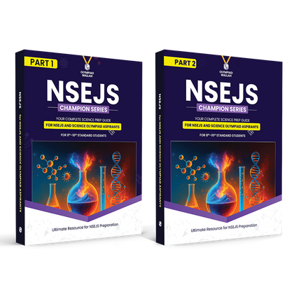 Olympiad Wallah NSEJS Champion Series For Class 8-10 (Part 1 & 2) 2026 Complete Science Prep Guide | Ideal For NSEJS, INJSO & IJSO
