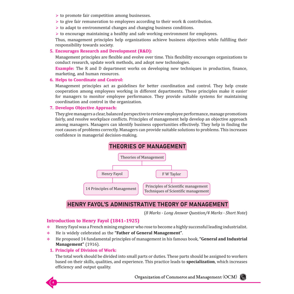 PW Maharashtra Board Organization of Commerce & Management for Class 12 | Includes 5 Years of Solved PYQs, Mind Maps, & Summaries for Quick Revision